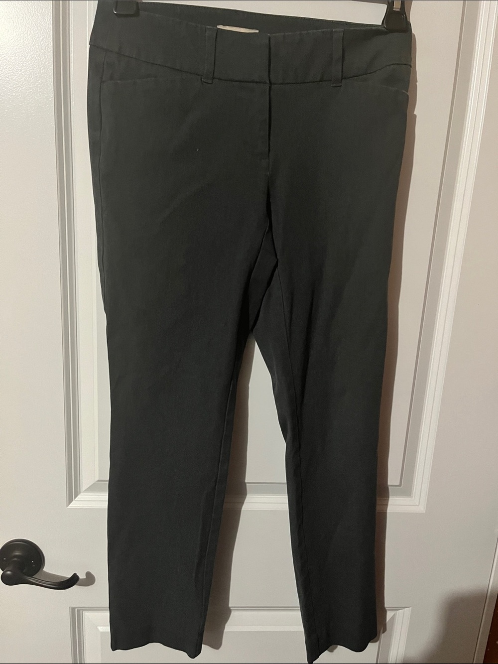 LOFT Black Straight Leg Dress Pants